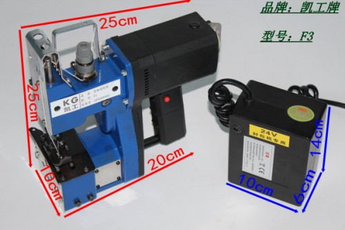 行情：江苏凯工F324V电池缝包机怎穿线