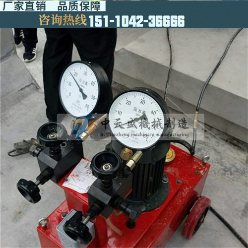 新闻:广西百色预应力电动油泵—预应力油泵