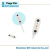 pogo pin顶针3.0mm间距弹簧针连接器LED手电筒