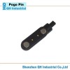 细小pogo pin3pin磁吸连接器PDA镀金黄铜