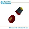 平底式（SMT） pogo pin异形磁吸连接器镀金黄铜充电军工通讯