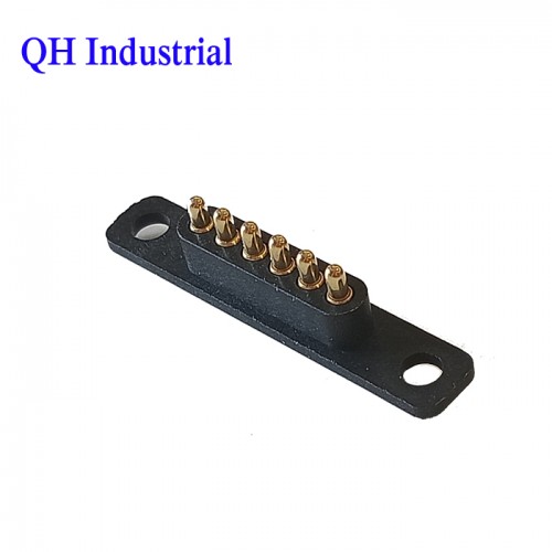 焊线式 pogo pin长条形磁吸连接器升级线 