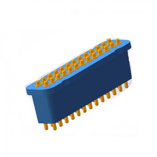 插板式（DIP） pogo pin电池连接器连接线