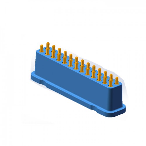 螺纹式 pogo pin长条形磁吸连接器工业设备镀金