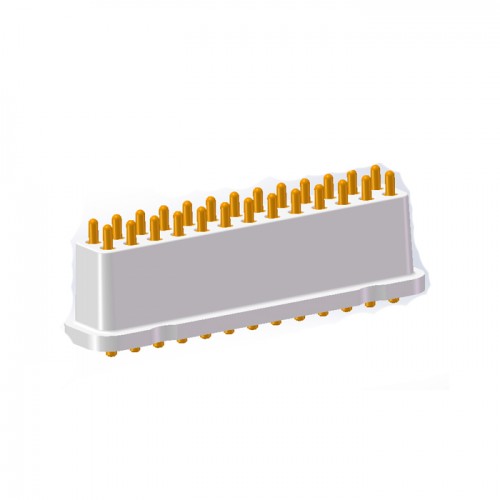 5A大电流pogo pin2.54mm间距弹簧针连接器影音器材镀金