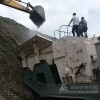 新闻:时产60吨车载式破碎机建筑垃圾处理厂项目√