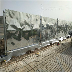 乌鲁木齐PVC围挡厂家销售，乌鲁木齐市政道路围挡施工方案