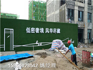 宁波草坪工地绿植挡墙规格
