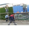 青岛地区临时仿草皮墙-人造草坪工程价格