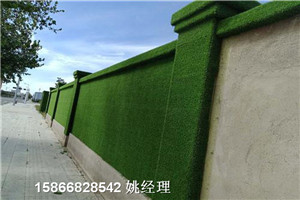 白山彩钢墙面草皮人工草皮防水性能高