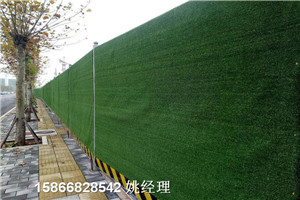 潍坊人工草皮道路草坪布围挡墙厂家直售质量优质
