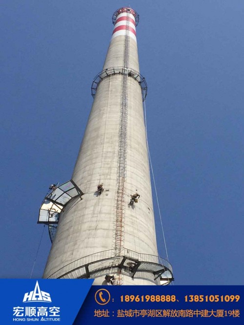 黑龙江大庆锅炉烟囱刷航标怎么样√