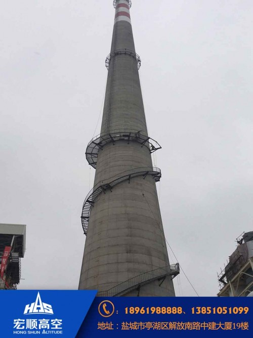 广东深圳40米烟囱刷航标怎么样√