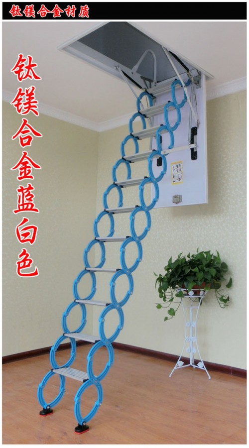 孟津县电动伸缩楼梯厂家