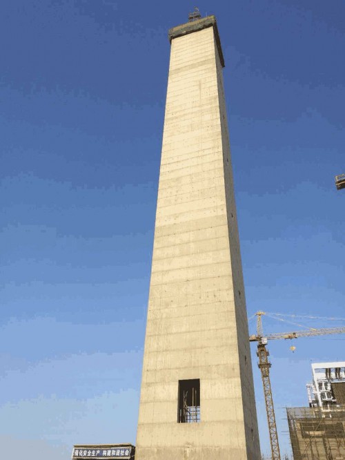 烟囱新建、新疆哈密新建120米水泥烟囱欢迎来电咨询