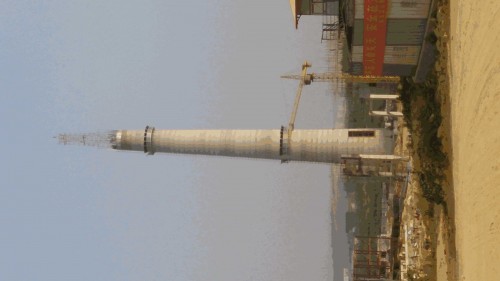【图】湖北荆州95米火电厂烟囱安装平台价格是多少价√