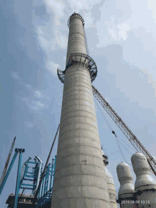 【图】江西赣州165米窑炉烟囱安装旋梯与折梯价格是多少价√