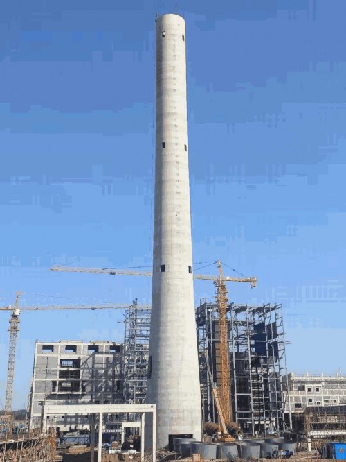 烟囱新建、新疆哈密35米砼烟囱新建欢迎来电咨询