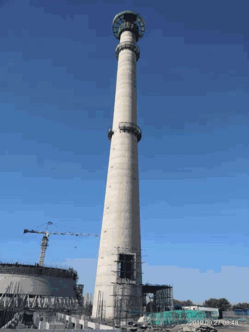 烟囱新建、江苏连云港50米水泥烟囱新建欢迎来电咨询