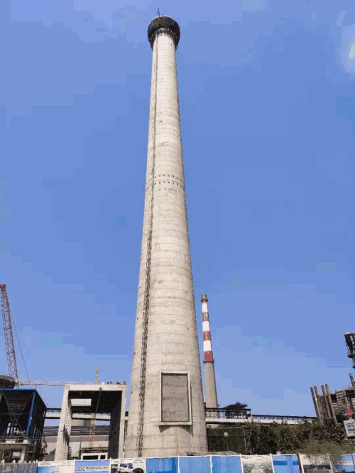 黑龙江双鸭山85米混凝土烟囱新建价格是多少价