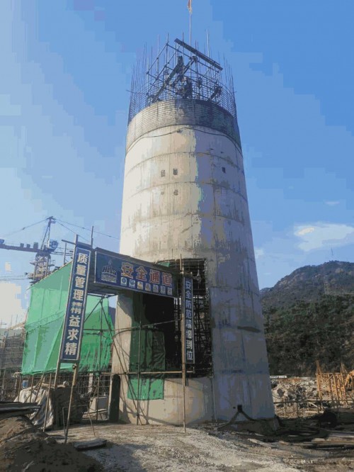 【图】甘肃甘南150米砖瓦厂烟筒安装旋梯价格是多少价√